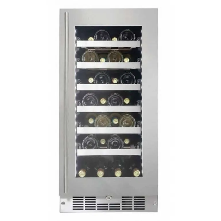 SILHOUETTE Wine Cooler Stainless 15" - SPRWC031D1SS