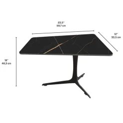 Sintered Stone End Table