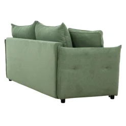 Sleeper Sofa with Storage - Green