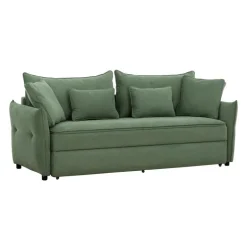 Sleeper Sofa with Storage - Green