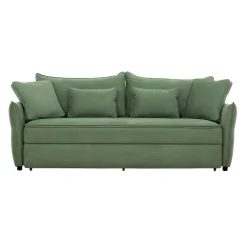 Sleeper Sofa with Storage - Green