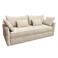 Sleeper Sofa with Storage - Beige