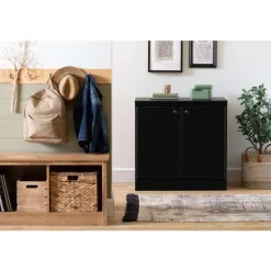 Small 2-door storage cabinet - South Shore