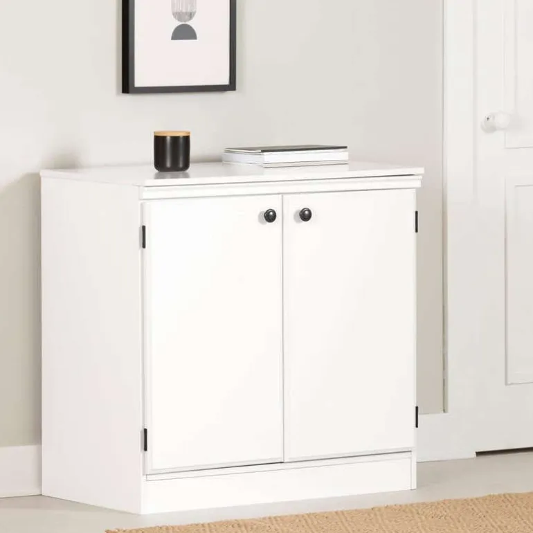 Small 2-door storage cabinet - South Shore