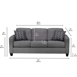 Sofa - Charcoal Grey