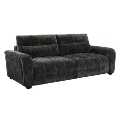 Sofa Bed with Under-Seat Storage - Grey