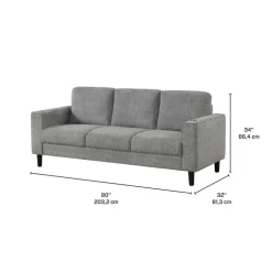 Sofa with Cup Holders