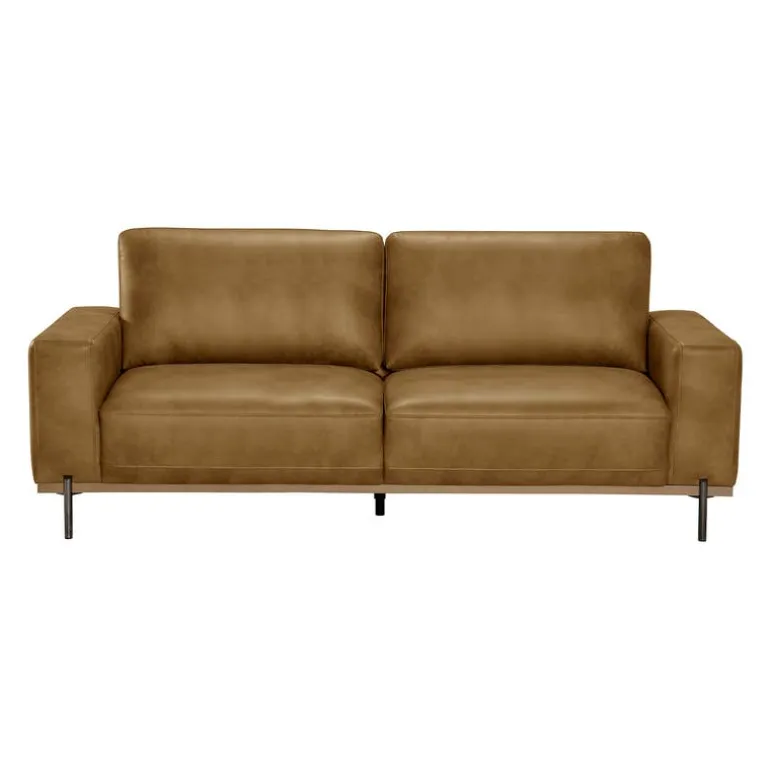 Sofa with Deep Seating - Brown