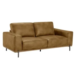 Sofa with Deep Seating - Brown