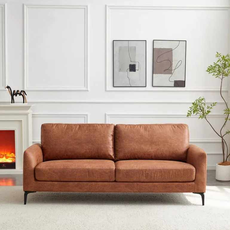 Sofa with Tapered Legs