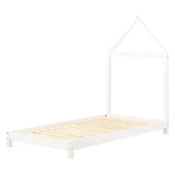 Solid Wood Bed With House Frame Headboard 39'' - South Shore