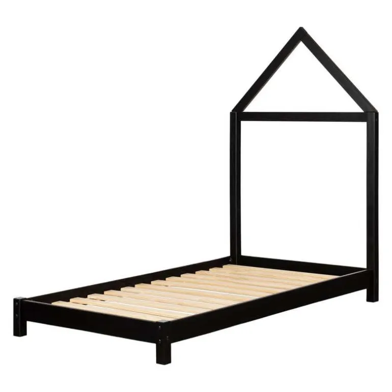 Solid Wood Bed With House Frame Headboard 39'' - South Shore