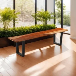 Solid Wood Bench