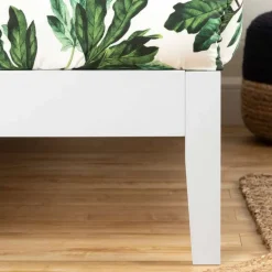 Solid Wood King Platform Bed (78
