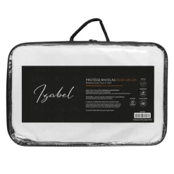 Split-Head Fresh Waterproof and Reversible Mattress Protector - Queen