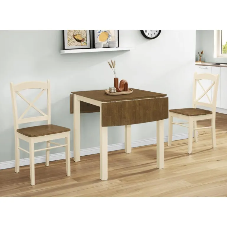 Square Extendable Dining Table 30" to 48" - Monarch