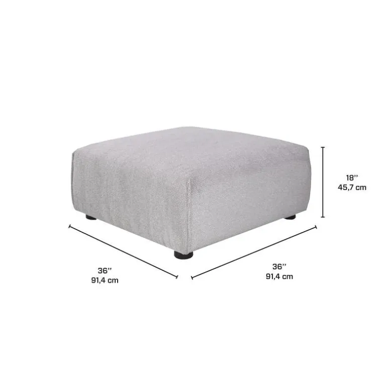 Square Ottoman - 36" x 36"