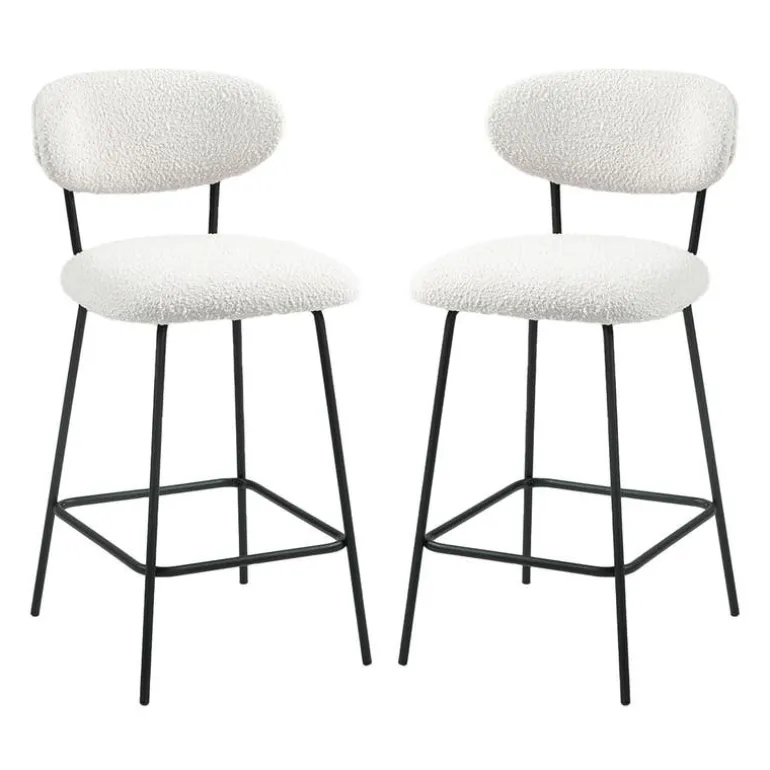 Stools (Set of 2) - White