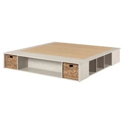 Storage Bed with Baskets (78