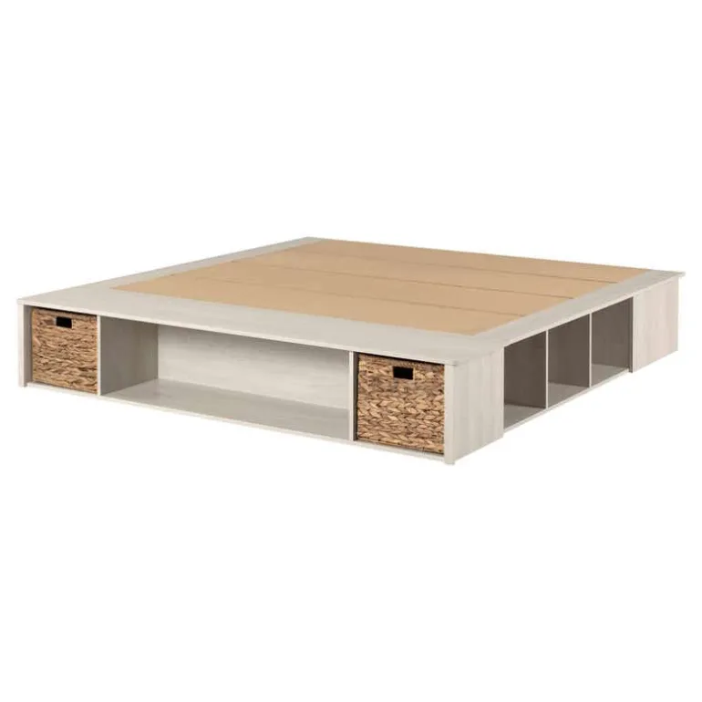 Storage Bed with Baskets (78") - South Shore