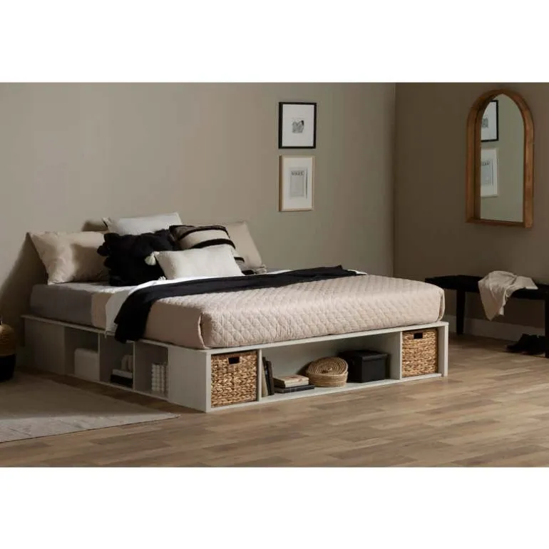 Storage Bed with Baskets (78") - South Shore