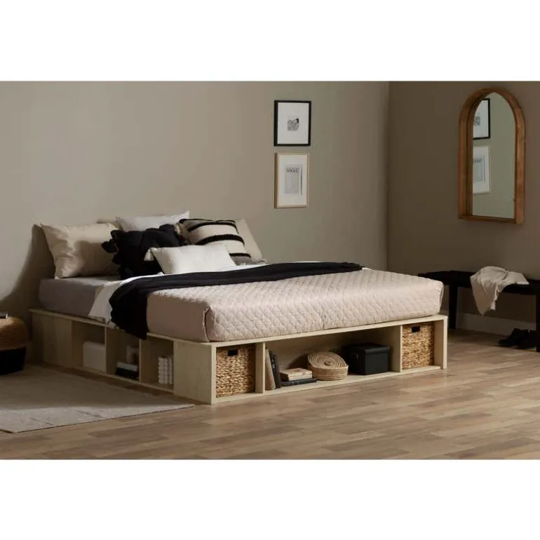 Storage Bed with Baskets (78") - South Shore