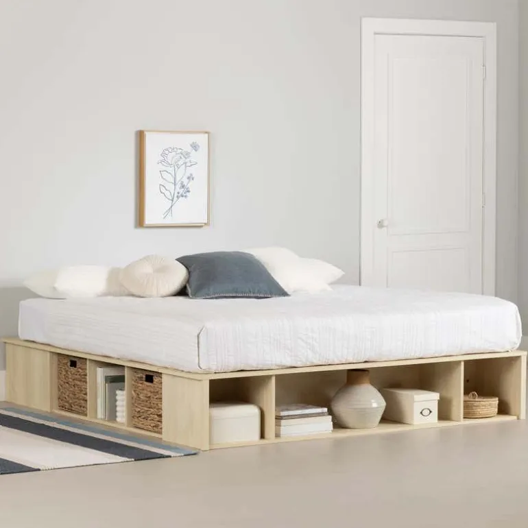 Storage Bed with Baskets (78") - South Shore