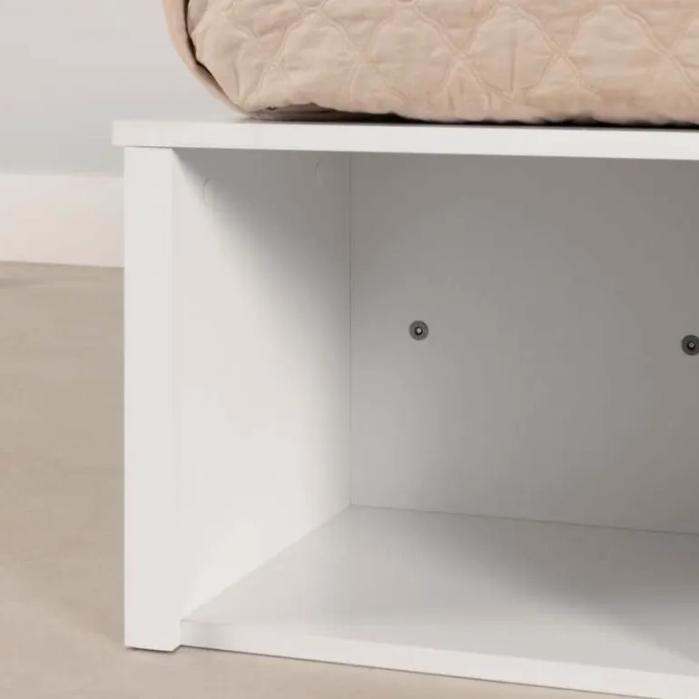 Storage Platform Bed With Baskets (78") - South Shore