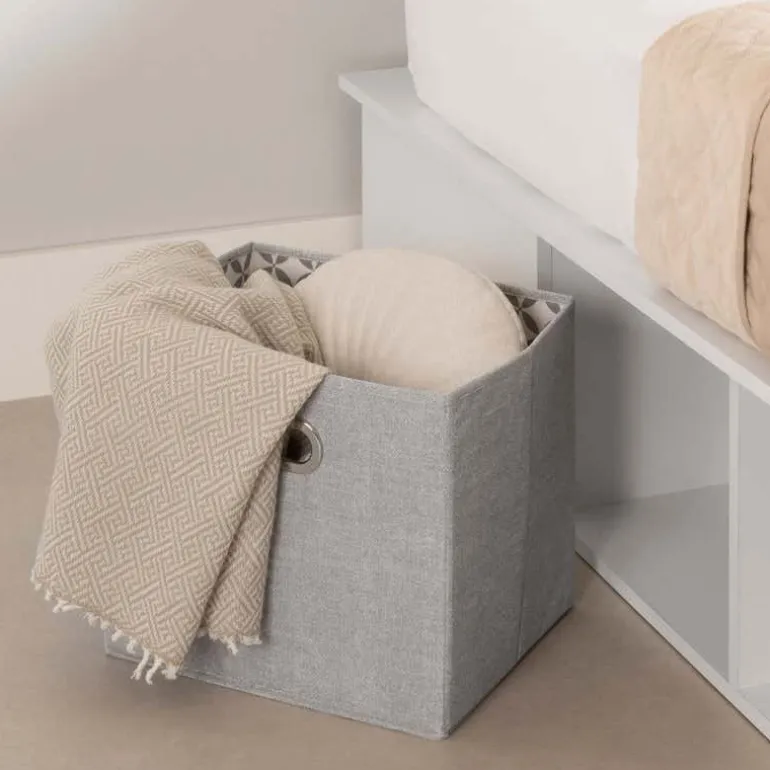 Storage Platform Bed With Baskets (78") - South Shore