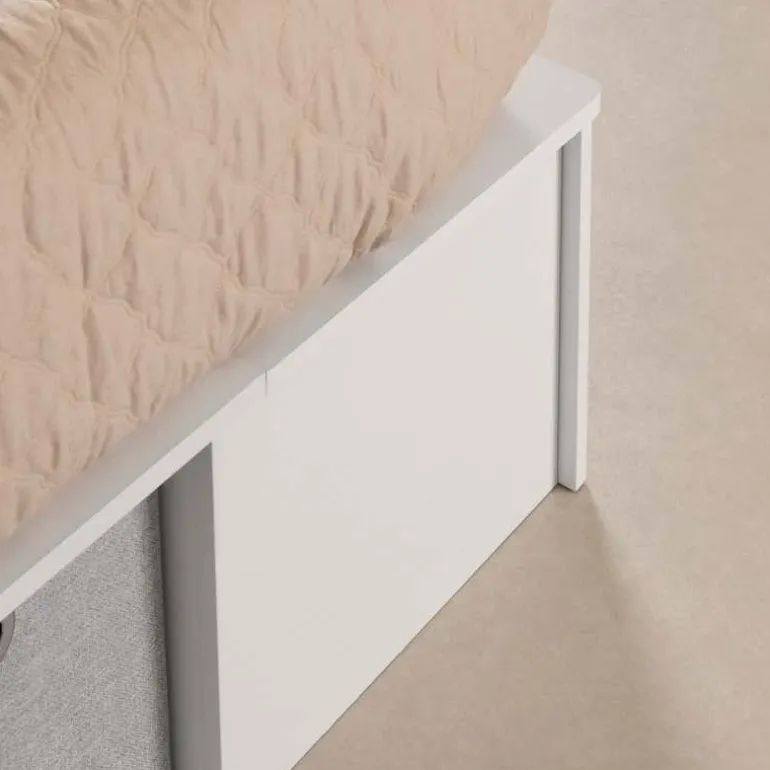 Storage Platform Bed With Baskets (78") - South Shore