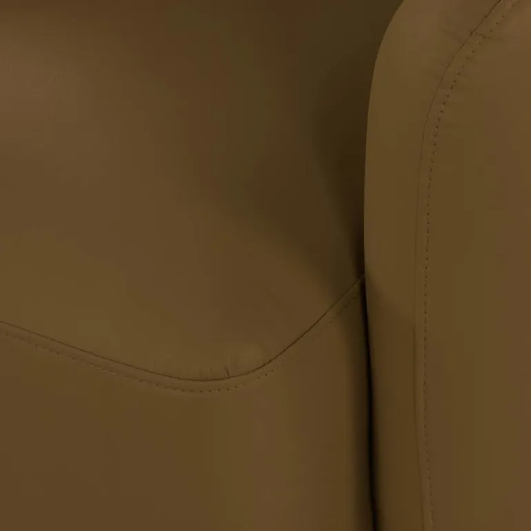 Swivel Accent Armchair - Caramel