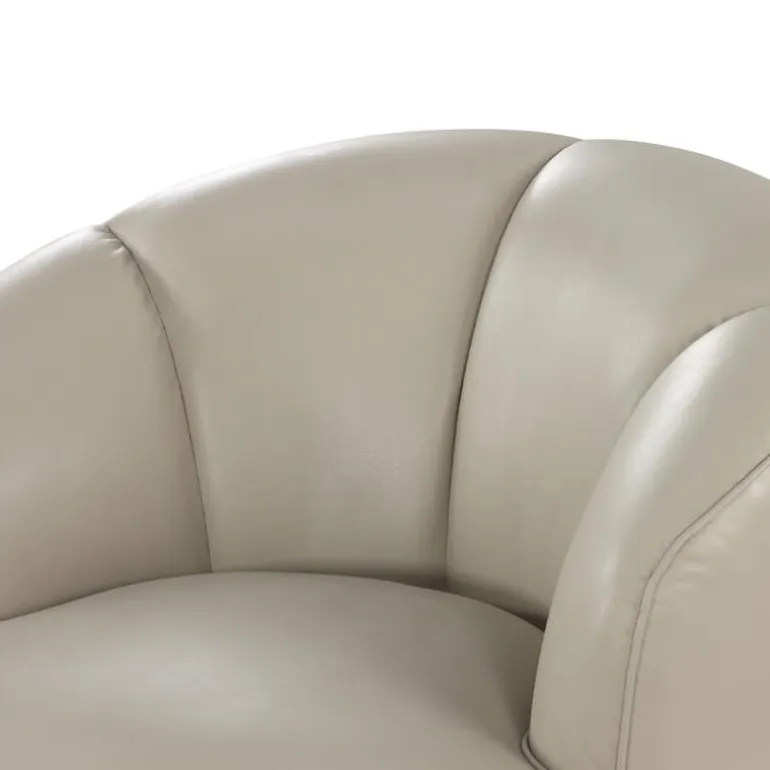 Swivel Accent Armchair - Grey