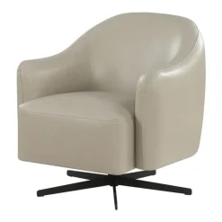 Swivel Accent Armchair - Grey