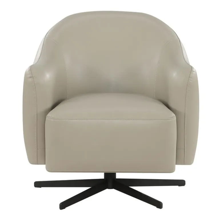 Swivel Accent Armchair - Grey