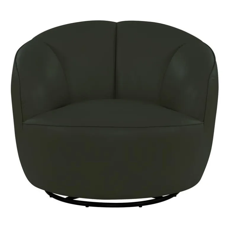 Swivel Accent Armchair - Green
