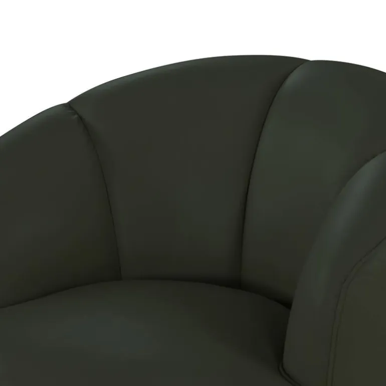 Swivel Accent Armchair - Green