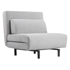 Swivel Armchair Bed - Grey