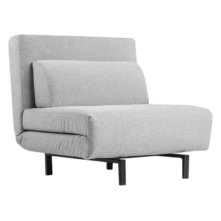 Swivel Armchair Bed - Grey