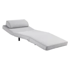 Swivel Armchair Bed - Grey