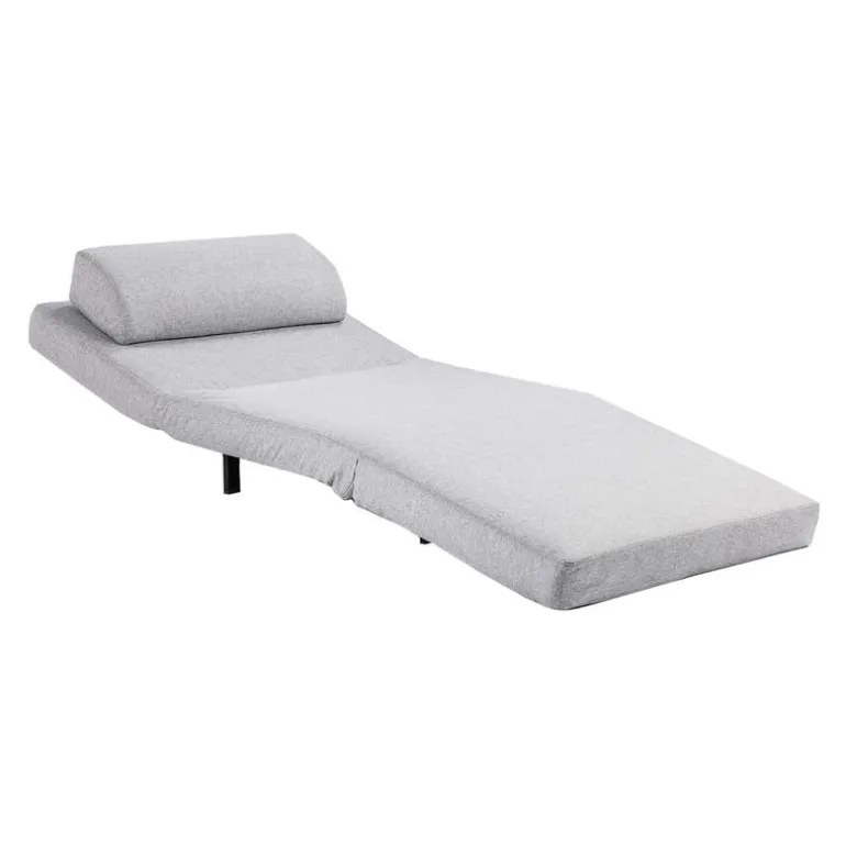 Swivel Armchair Bed - Grey