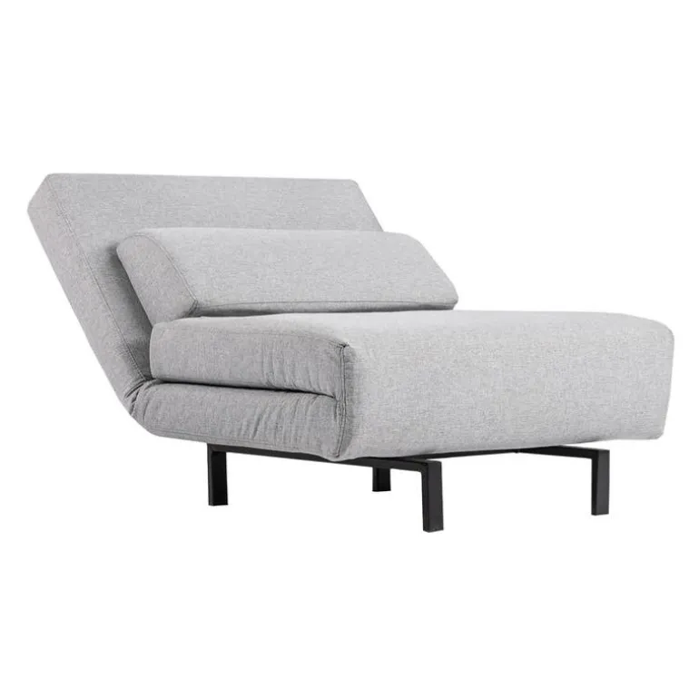 Swivel Armchair Bed - Grey