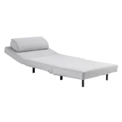 Swivel Armchair Bed - Grey