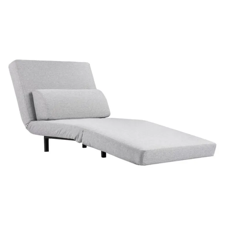 Swivel Armchair Bed - Grey