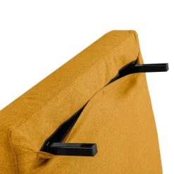 Swivel Armchair Bed - Yellow