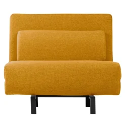 Swivel Armchair Bed - Yellow