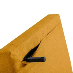 Swivel Armchair Bed - Yellow