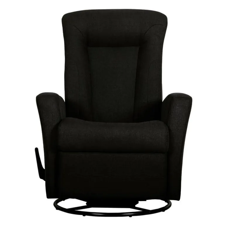 Swivel Rocker Recliner - Black