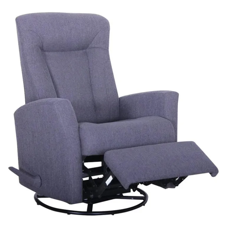 Swivel Rocker Recliner - Grey