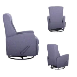 Swivel Rocker Recliner - Grey