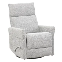 Swivel Rocker Recliner - Light Grey
